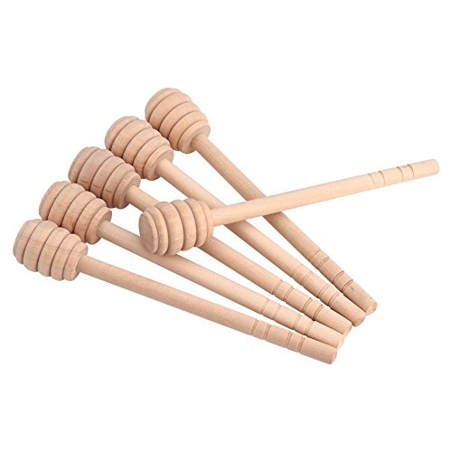 La mejor comparación de Cucharas para la miel más recomendados. 46 Varillas para miel, juego de 50 unidades, para el hogar, de , para mermelada o miel, dispensador de varillas de recolección (15 cm)