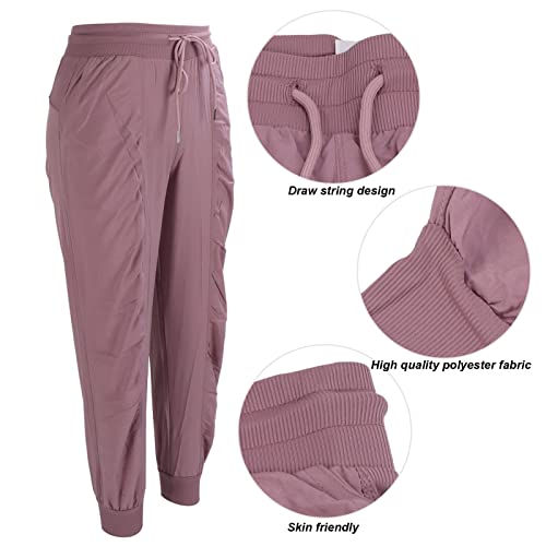 Calças esportivas casuais calças jogger soltas e ajustáveis