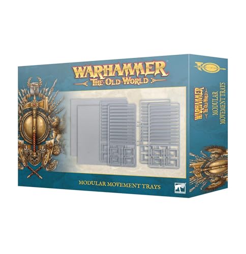 Warhammer Games Workshop Viejo Mundo: bandejas de Movimiento modulares