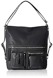 Backpack Kunstleder/PU Gabor Damen Leonie Backpack, Black, M