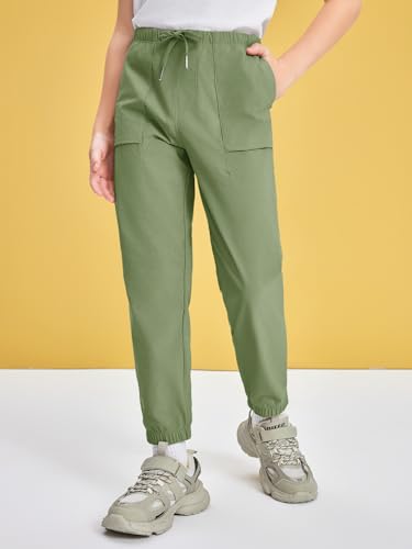 Haloumoning Boys Lightweight Sweatpants Quick Dry Traning Track Pants Joggers for Kids with Pockets 5-14 Yeras2