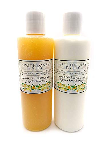 Tangerine Lemongrass Organic Shampoo & Conditioner - (2) 8oz