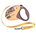 Browning Retractable Dog Leash, Shadow Grass Blades, Large