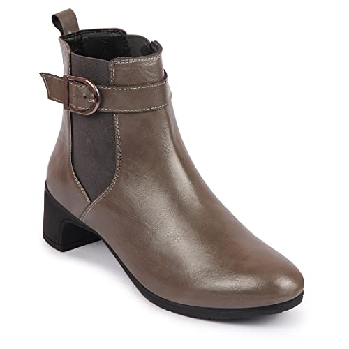 Image of FAUSTO Women Flared Heel Boots