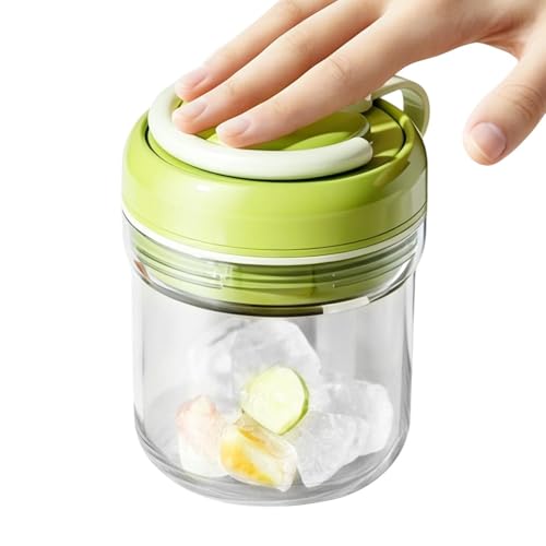 Function Ice Bottle, Leakproof Water Bottle Design, Portable Press Release Ice Tray System, BPA Free Silicone Cooling Container 
