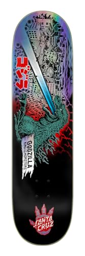 Santa Cruz Godzilla O'Brien Reaper - Tablas de skate (21 x 80,8 cm)