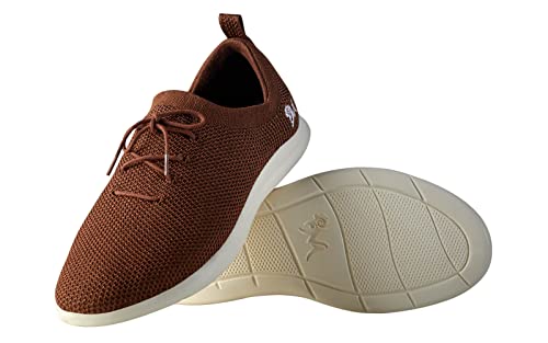 Image of Neeman's ReLive Knit Casual Lace Up Sneakers for Men | Trendy, Lightweight, Breathable Stylish Shoes | Padded Insole for Extra Support | Walking, Travelling, Outdoor Shoes for Men