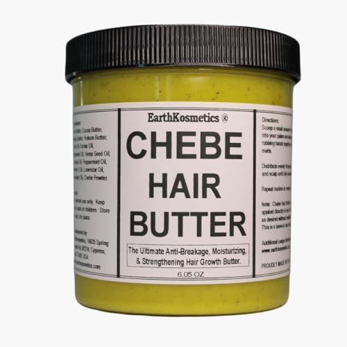 Chebe Butter contains Authentic Chebe Powder, Karkar Oil, Raw Butters,