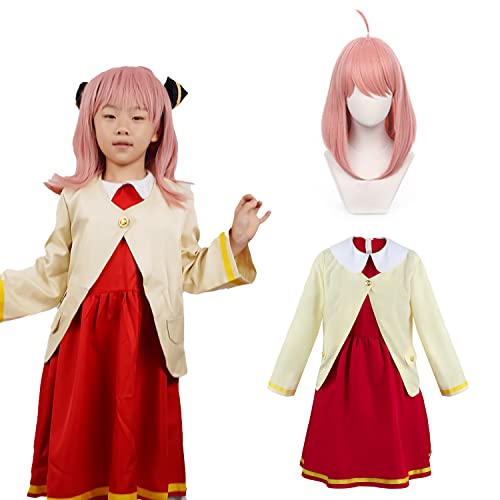 黒崎良品 SPY FAMILY スパイファミリー コスプレ衣装 ウィッグ付き 学園祭 文化祭 漫遊展 コスチューム