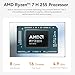 Beelink SER9 Mini PC, AMD Ryzen 7 H 255 (8C/16T up to 4.9GHz), 32GB LPDDR5 1TB PCIe4.0 SSD, SER Mini Computer Support 4K@240Hz, Triple Display, WiFi6, BT5.2, HDMI+DP, USB4