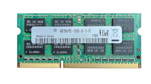Image of 4GB DDR3 1333MHz Laptop RAM - PC3-10600S 204-Pin SODIMM 1.5V CL9 Laptop Memory Upgrade Replacement for Samsung Part M471B5273CH0-CH9