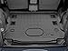 WeatherTech Cargo Trunk Liner for Jeep Wrangler 2-Door, Wrangler 2-Door, Wrangler JK 2-Door - Behind 1st Row (401055), Black