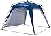 Lumaland Outdoor Pop Up Pavillon Gartenzelt Camping Partyzelt Zelt robust wasserdicht Blau