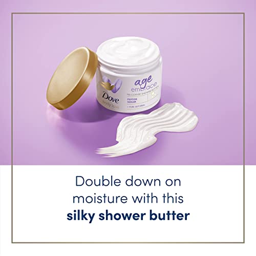 Dove Body Love Shower Cleansing Butter For Maturing Skin Age Embrace Cleanser Is Silkier Than Body Wash With Glycerin And Peptides 10 Oz #TOP1