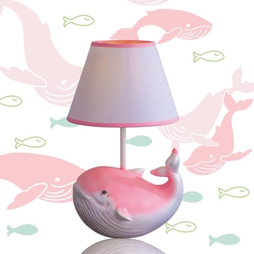 Lampe baleine pour enfants compatible ampoule E26 et alimentation USB stable