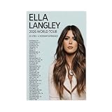 Ella Langley 18 Canvas Poster Bedroom Decoration Landscape Office Valentine's Birthday Gift Unframe-style8 L X 12" W