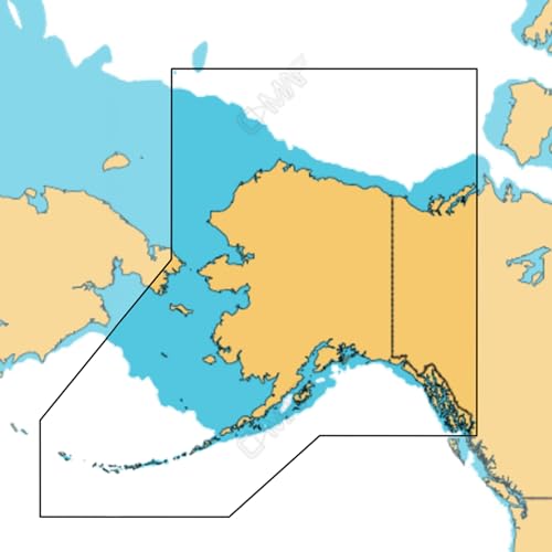Image of C-MAP M-NA-T-208-R-MS Reveal X - Alaska Marine Mapping Chart Card