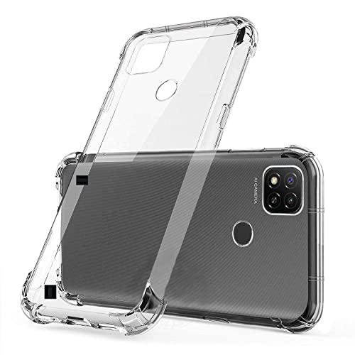 Image of COVERBLACK Silicone Back Cover for Realme C25 Y- Transparent