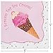 Fun Express - I Scream For Ice Cream Beverage Napkins for Birthday - Party Supplies - Print Tableware - Print Napkins - Birthday - 16 Pieces