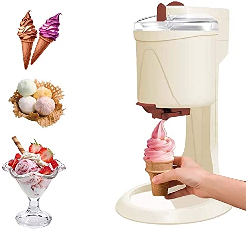 Yokbeer Automatische Haushaltseismaschine, DIY Eismaschine, Schnell, Leicht Zu Reinigen Glatt, Für Kinder Gefrorene…
