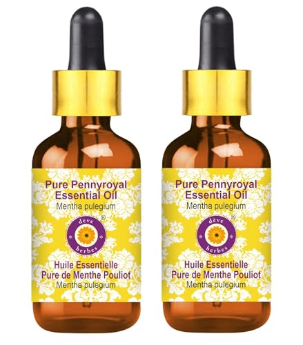 Huile essentielle de Pennyroyal contre les odeurs avec compte-gouttes