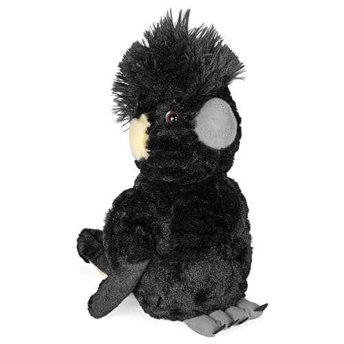Wild Republic Cuddlekins Yellow Tail Black Cockatoo Stuffed Animal…