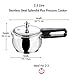 Vinod Splendid Plus Handi Stainless Steel Pressure Cooker, (2.64 Quart)