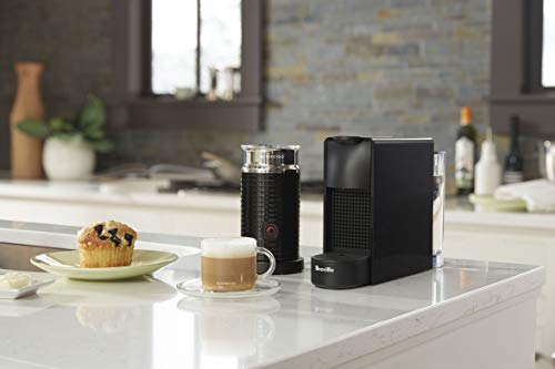 Nespresso Essenza Mini Original Espresso Machine Bundle com Espumador de Leite Aeroccino da Breville