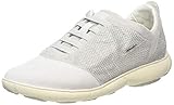 Innenmaterial: Mesh Geox Damen D Nebula C Sneaker, Silber (Silver/Off Wht C0628), 39 EU