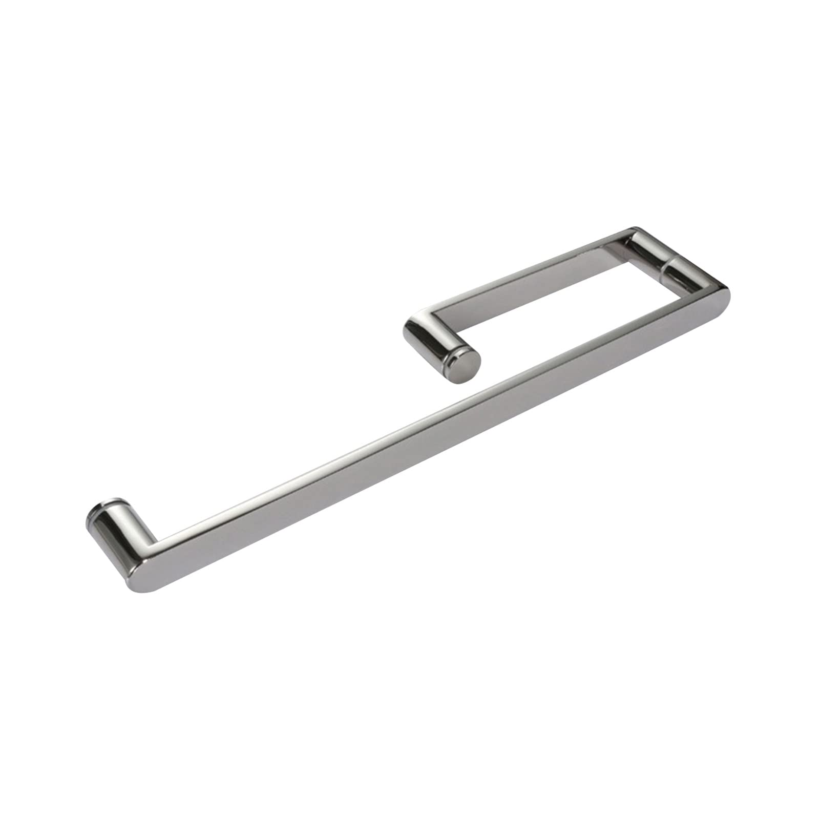 Wdsopk Stainless Steel Glass Door Push-Pull Handle Interior Shower Grab Bar Mirror Knob,Bathroom Glass Door Handle Back-To-Back Polish Chrome,Barn Door Push And Pull Door Handle Sets