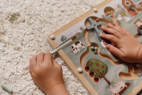Little Dutch 7164 Magnet-Spiel Labyrinth Bauernhof - Little Farm – Ansicht 4
