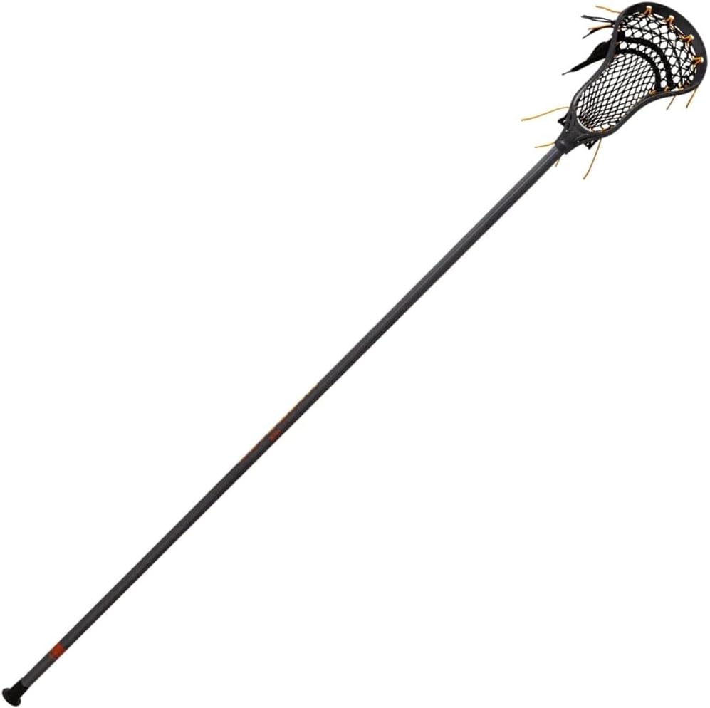 WARRIOR Burn Next Complete Lacrosse Stick, Defense, 2024 Model (Black)