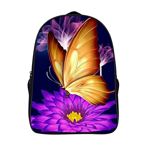 Sac à dos papillon pour adolescents et adultes de dimensions 40x28x16cm