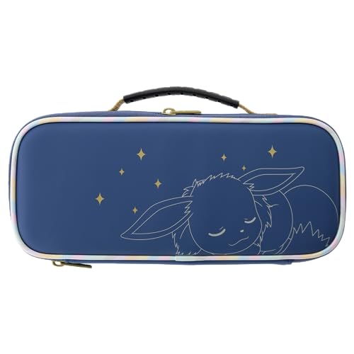 Case de viagem HORI Compato Edição Eevee Evolution para Nintendo Switch