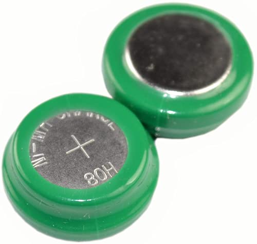 Batería Recargable HQRP 2.4V 80mAh Pack x2 Ni-MH miniatura 4