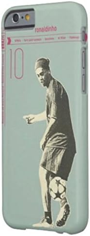 World Cup Soccer Player Ronaldinho Retro Paint iPhone 6 case 4.7 Inch Hard Shell Protective Premium Print Slim Thin Fit Hard Cover Case Exclusive for Apple iPhone6 [Japan Import]