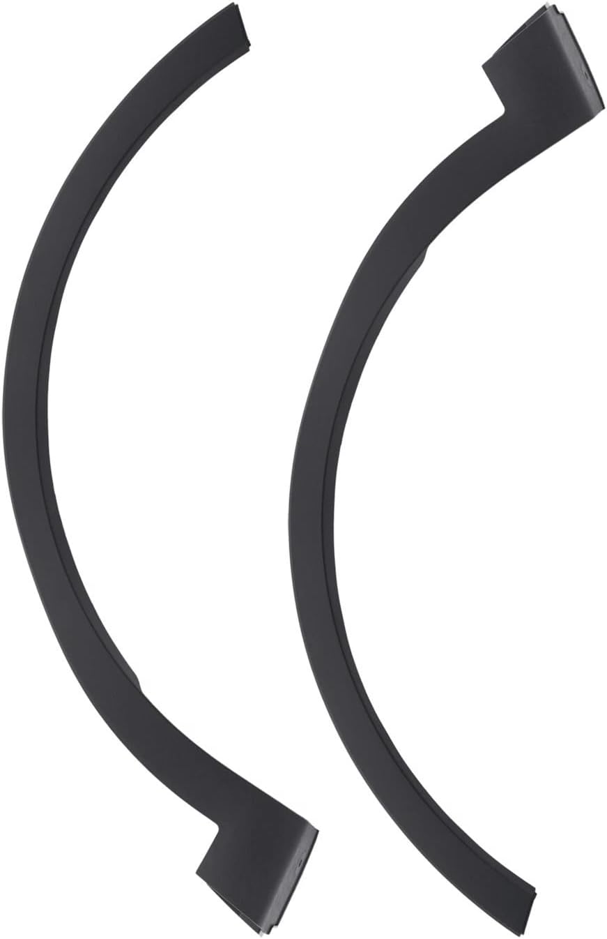 Front Fender Flares Moulding Trim Wheel Opening Molding Set of 2 Replacement for Kia Sorento 2021 2022 2023 2.5L l4 Textured Plastic Replace# 87711R5000 87712R5000 KI1290112 KI1291112