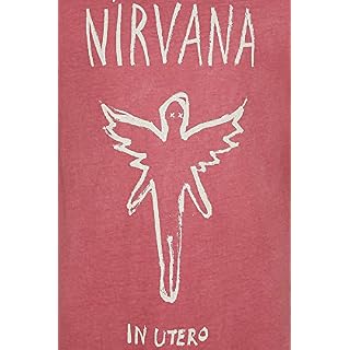 Nirvana in Utero Homme T-Shirt Manches Courtes Rouge Regular/Coupe Standard – Image 3