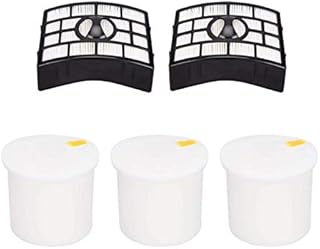 NV650 NV750 Filters for Shark Rotator Powered Lift-Away Vacuum NV650, NV650W, NV651, NV652, NV750, NV750W, NV751, NV752, 3 Foam & Felt + 2 Hepa Filters, Replaces Part XFF650 & XHF650