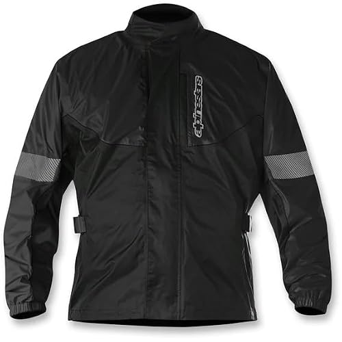 Alpinestars Hurricane Rain Jacket (X-Large) (Black) #TOP9