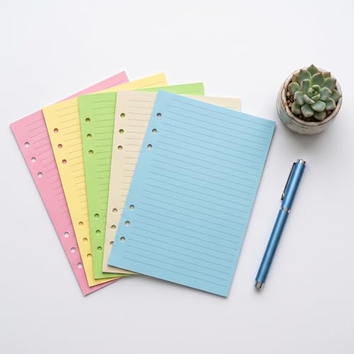 Cuadernos de hojas sueltas A5 con papel de 80gsm sin traspaso de tinta Hemobllo 5