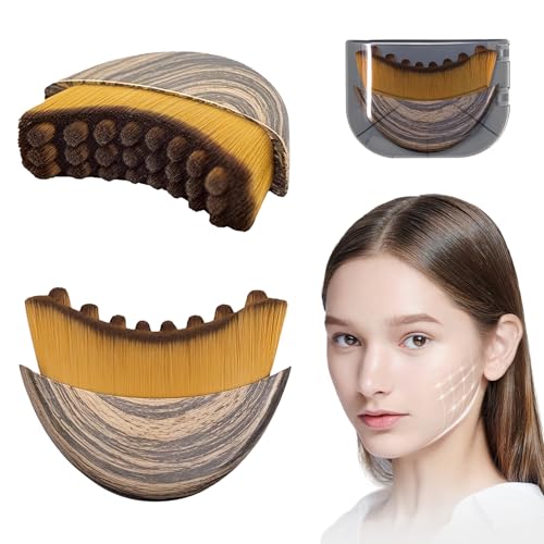 New Lymphatic Contour Face Brush, Lymphatic Drainage Massager for Face, Ergonomically Designed to Fit The Skin Precisely and Relieve Fatigue,with Travel Case