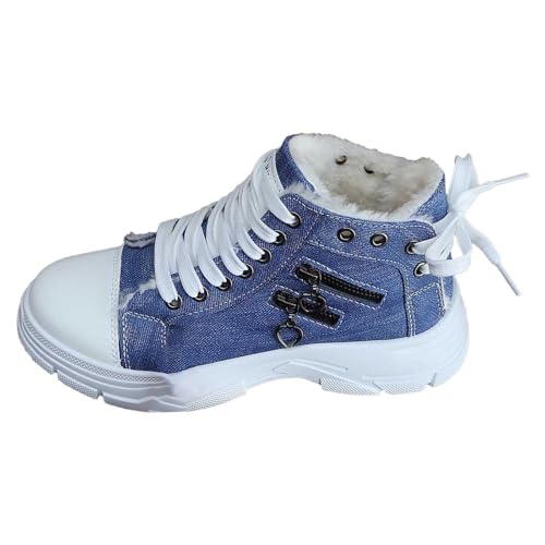 Bottines d'hiver confortables pour le quotidien : style tendance à lacets et plateforme