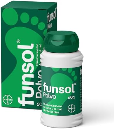 Funsol Desodorante para Pies - Polvo 60 g - Reduce el Sudor Exces...