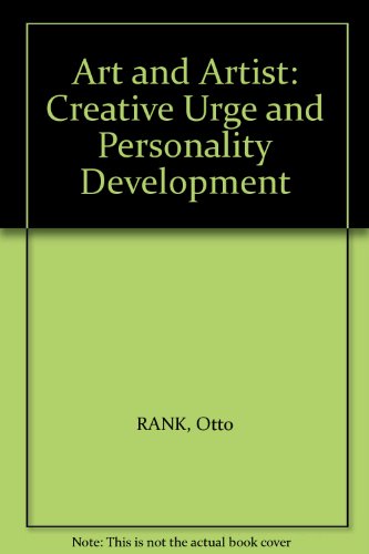 Art and Artist: Creative Urge and Personality D... B001N3TMRK Book Cover