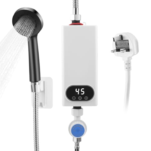 Mini Electric Water Heater, 220V 5500W Electric Tankless Wat