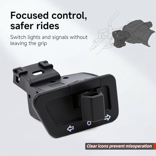 Image of Minho 9Pcs GY6 Scooter Handlebar Control Switch Kit, 50cc 150cc Moped Switch, for Taotao Jonway Roketa