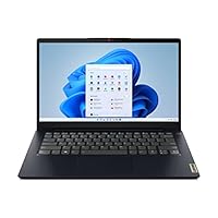 Lenovo IdeaPad 3 Laptop, 14.0″ FHD Display, AMD Ryzen 5 5500U, 8GB RAM, 256GB Storage, AMD Radeon 7 Graphics, Windows 11 Home, Abyss Blue