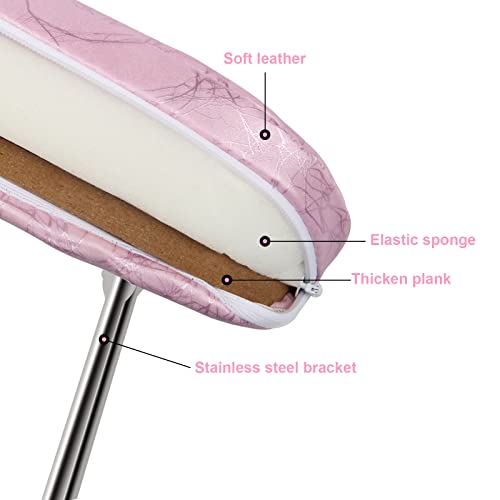 Nail Arm Rest, Ahier Nail Cushion Manicure Pillow With Bracket, Pink Nail Pillow Hand Rest Hand Pillow Table Cushion Stand For Nails Art Diy #TOP4