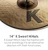 Zildjian K Custom Series - 14 Inch Sweet Hi Hat Pair #2